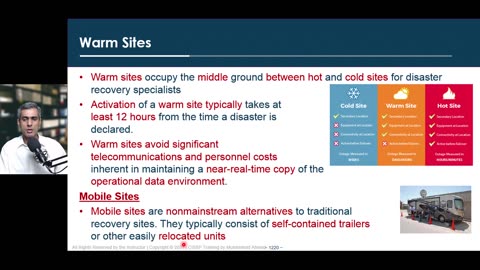 218 - Domain 7 - 710 Recovery Strategy and Alternate Processing Sites