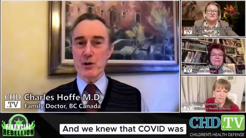 Dr. Charles Hoffe： ＂I knew they wanted to reduce the population;＂
