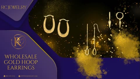 Wholesale Gold Hoop Earrings Supplier - www.rcjewelry.com