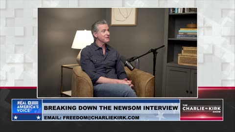 Are Conservatives Banning Books? Charlie Kirk Set the Record Straight on Gavin Newsom's Podcast