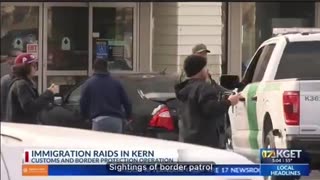 Bakersfield, California: Federal Immigration agents have started operations.