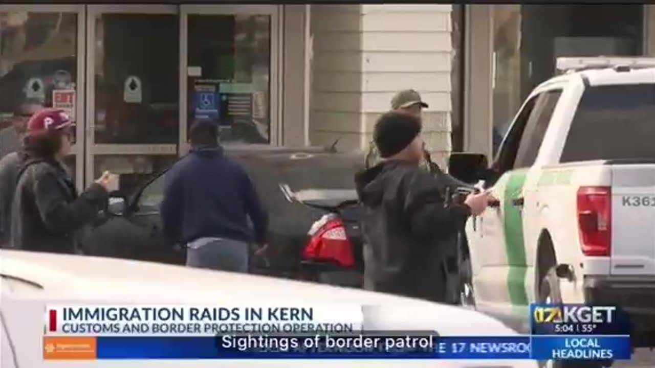 Bakersfield, California: Federal Immigration agents have started operations.