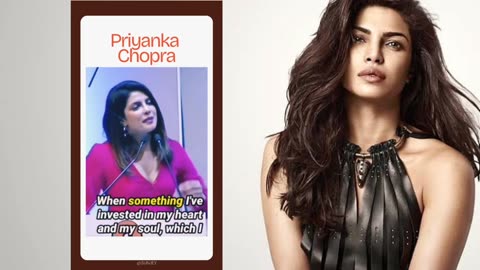 Rise from the Ashes -Priyanka Chopra