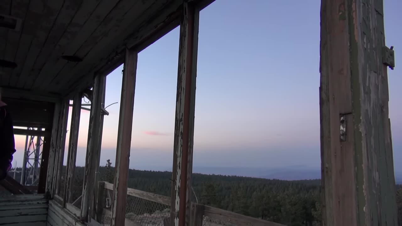 Behind the Scenes: 1905 Frazier Mountain Lookout Tower in California's Los Padres National Forest