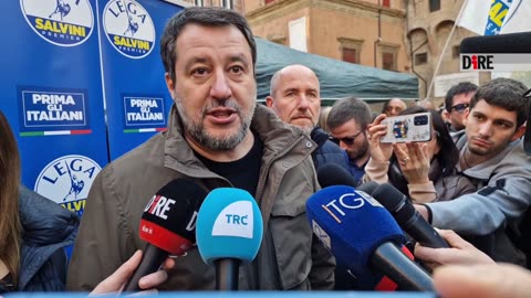 Salvini - BOLOGNA. SALVINI: PASSANTE? CAPIRE INTENTI ASPI CHE PARLA, PARLA... (08.03.25)