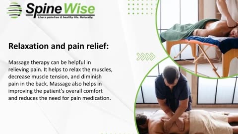 The Role Of Massage Therapy In Chiropractic For Back Pain