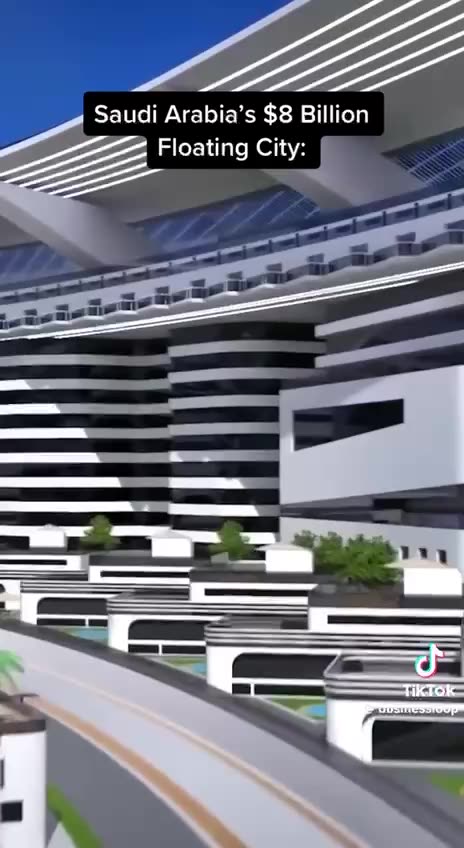 Saudi Arabia 🇸🇦 8 billion dollar floating city..