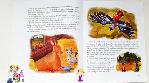 Pawy on the Ranch written by Lilla Szèkely | Read Aloud Stories for Kids by Gitte