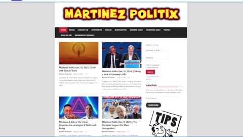 Martinez on Endeavor News | Topics: Russian control of alt-media, Communism & Trudeau's Canada