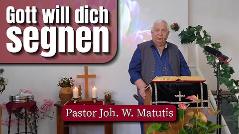 Gott will dich segnen