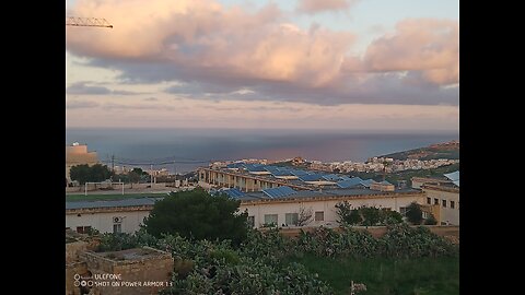 Sonnenuntergang Zebbug Gozo 05.01.2025