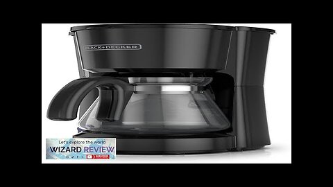 BLACK+DECKER CM0700BZ Coffeemaker 4-in-1 5-Cup Review