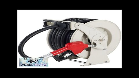 VEVOR Fuel Hose Reel 3/4" x 66' Extra Long Retractable Diesel Hose Review