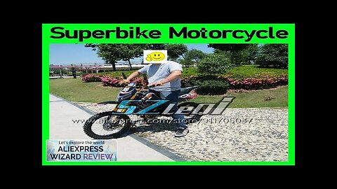 Aldult Motorcycle 4 Stroke 125CC 150CC ATV off-road Real Superbike Moto bike Review