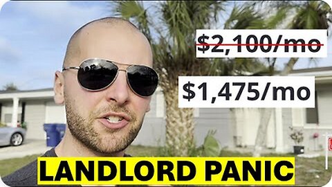 Landlords going into default. Florida rental market on verge of collapse.