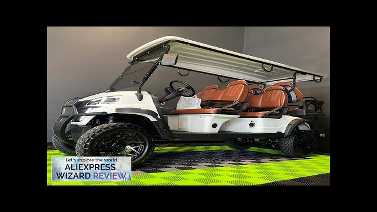 2024 New Touris 4-Wheel 4 Seat Golf Carts Street Legal Electric Golf Review