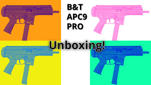 Unboxing the B&T APC9 PRO: Glock Lower Edition!