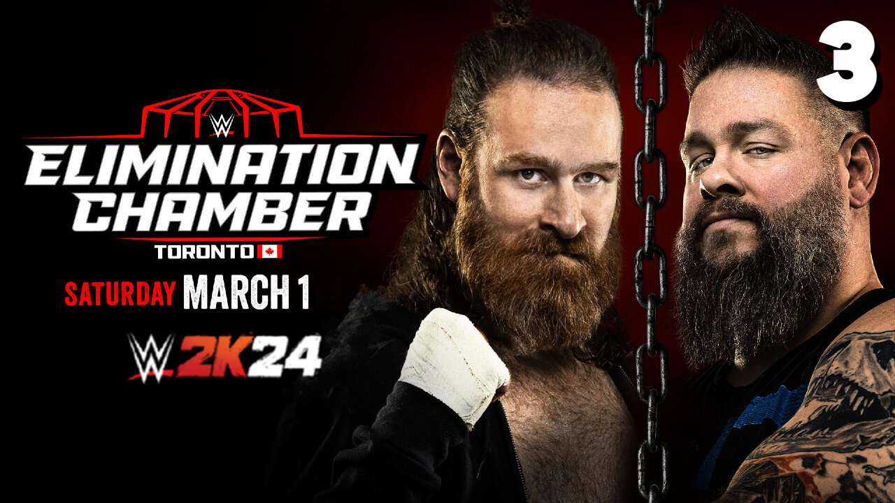 WWE 2K24 Elimination Chamber 2025 - Kevin PUNISHES Sami!