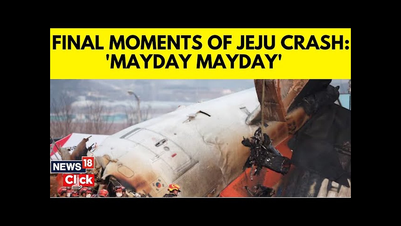 South Korea Plane Crash | Final Minutes Of Jeju Air Flight Before South Korea's Air Disaster | N18G