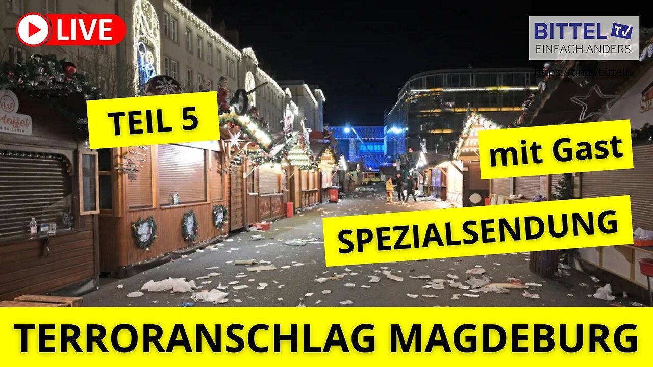 Terroranschlag Magdeburg - Spezialsendung - Teil 5 - mit Gästen - 02.01.2025