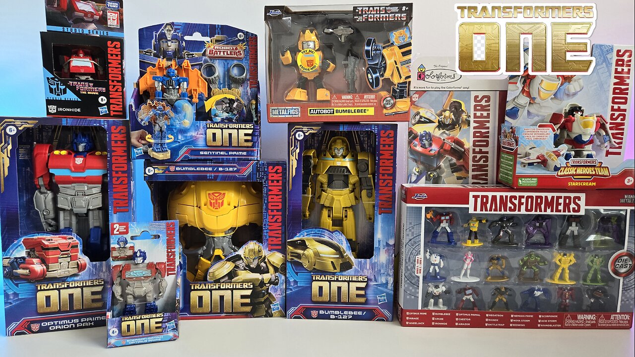 Transformers One Toys Unboxing and Review| Transformers Collection | ASMR no talking