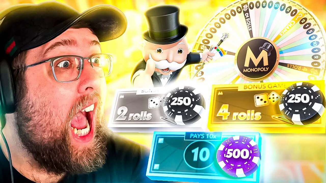MY BIGGEST BETS ON MONOPOLY LIVE EVER!