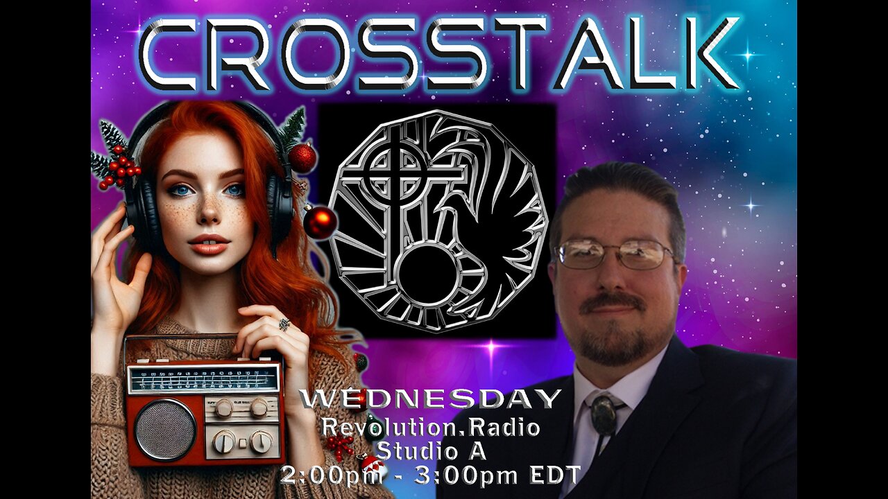 CrossTalk! on Revolution Radio Ep.21 "A Review of Modern-Day Christmas" with guest Pastor Clifton