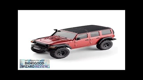 FMS Thunderstorm EZ11804 1/18 RC Car 2.4G 4WD Off Road Crawler Vehicle Review