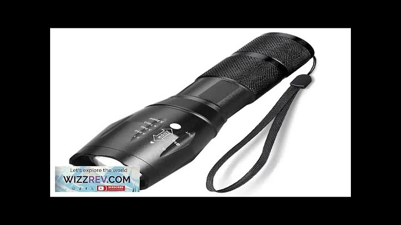 Portable Battery Powered Zoom LED Flashlight Mini Flash Light Torch Lantern 3 Review