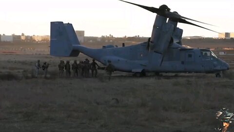 US Marines deployed to the southern border.