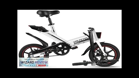 Folding Electric Bike for Adults 2024 20MPH Max Speed & 40 Miles Review