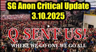 SG Anon Critical Update 3.10.2025 - Q Sent US, The FINAL PURGE Has Begun!