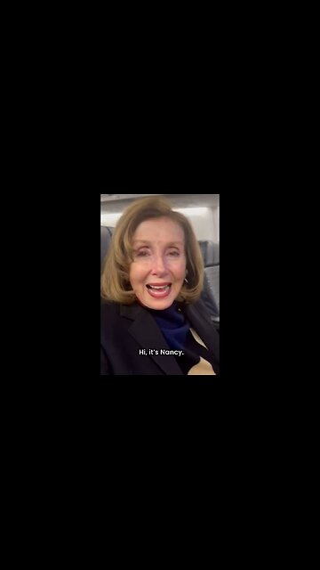 *HIC* Nancy Pelosi Posts Hilariously Terrifying (Drunk?) Video
