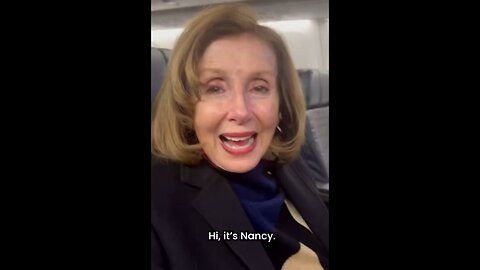 *HIC* Nancy Pelosi Posts Hilariously Terrifying (Drunk?) Video