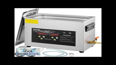 VEVOR 6L Upgraded Ultrasonic Cleaner (400W Heater180W Ultrasonic) Professional Digital Lab Review