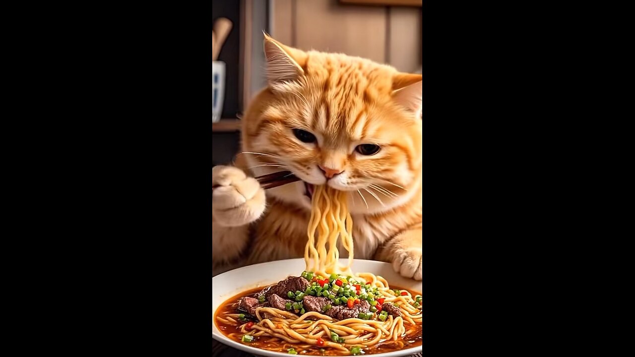 This cat is a better chef than me😂