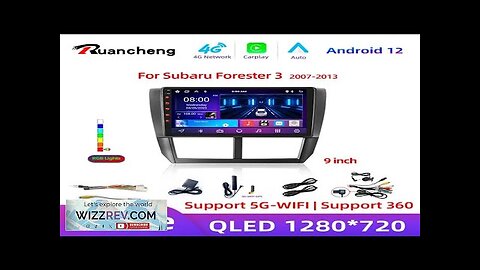 Android 12 Carplay Car Radio For Subaru Forester 3 SH 2007-2013 Review