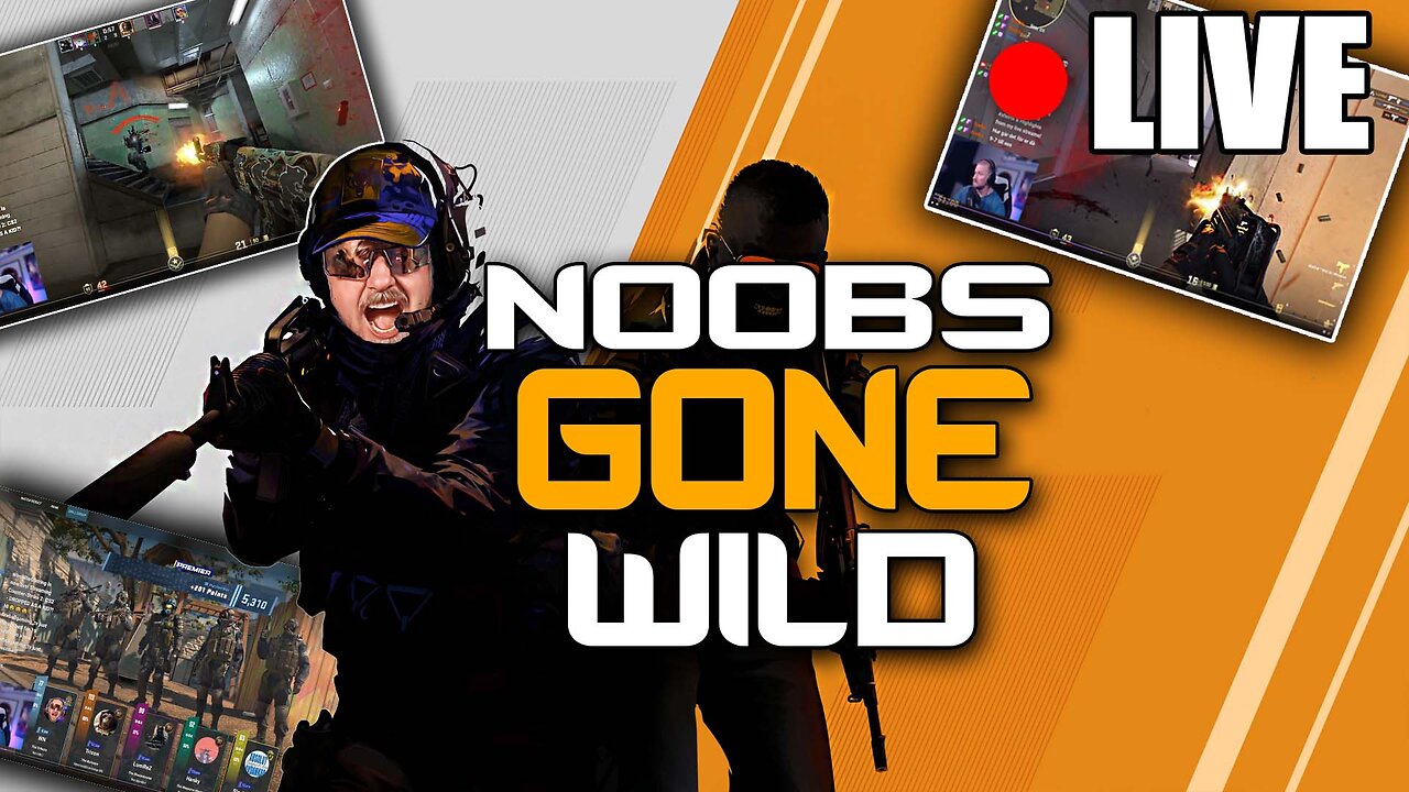 🔴 LiVE - NOOBS GONE WILD #cs2