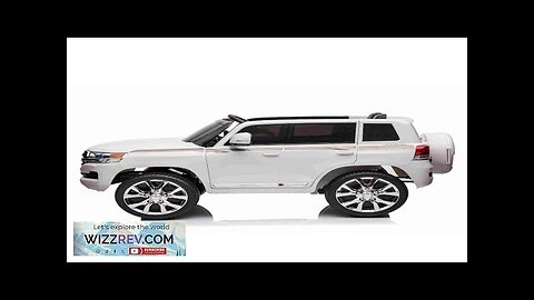 ALL 4 KIDS Licensed Toyota Land Cruiser Kids Ride On Car Review