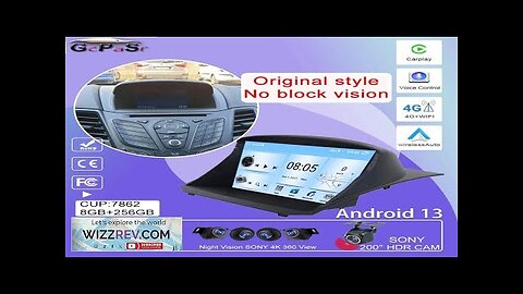 Android Radio For Ford Fiesta MK7 2009 2017 Car Video Multimedia Review