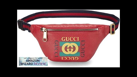 Gucci Pre-Loved Red Leather Logo Belt Bag Small RedCompact and chic this Gucci belt bag Review