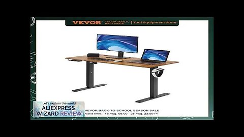 VEVOR Electric Standing Desk Height Adjustable Standing Desk W/ Dual Protecting System Review