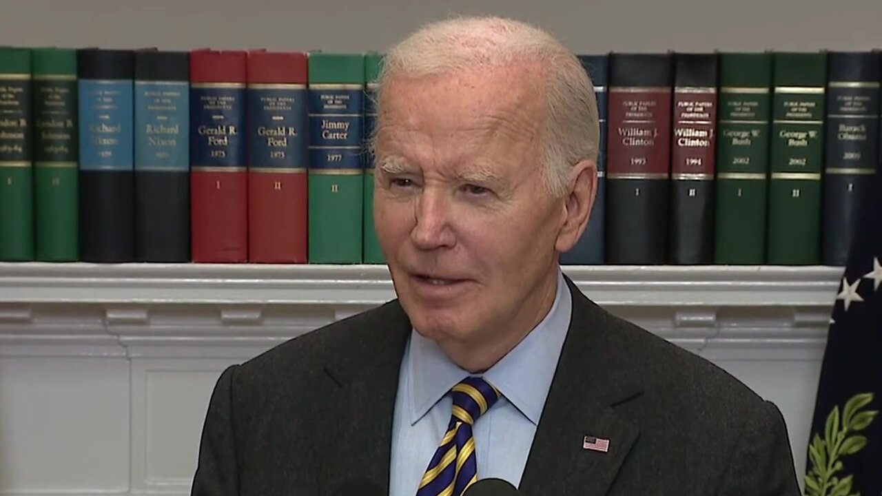 Joe Biden tells reporter he wouldn't pardon himself, "didn't do anything wrong" (What about Hunter?)