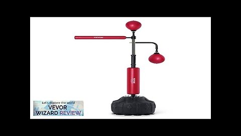 VEVOR Boxing Speed Trainer Punching Bag with Stand Reflex Boxing Bag Review