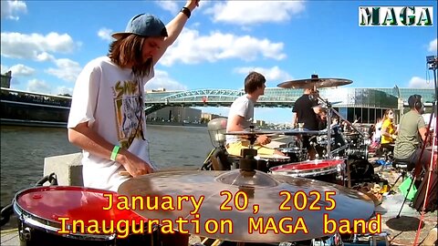 January 20, 2025 Inauguration MAGA band