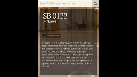 New Legislation Introduced That Threatens Home School Freedom