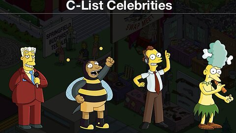 Simpsons Tapped Out Character Reviews #19: Celebrities & Other Entertainers Part 2