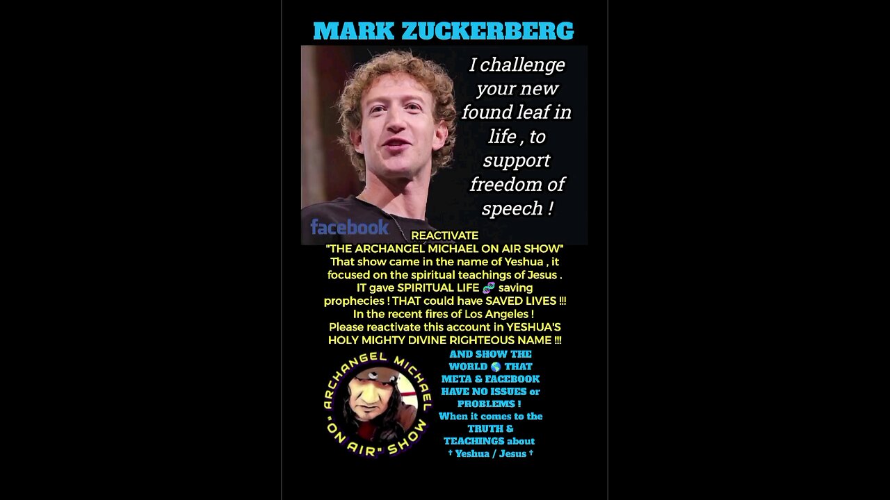 Mark Zuckerberg I challenge your newfoundleaf in life , I don't believe a word you're saying ....