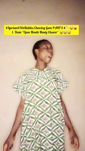 #Igerian#90sKiddies Chewing Gum PART 3 #🌬😁😜#fyp#HeroineC#ViralVideo#Comedy#😂😂😂#90sKiddiesSerie