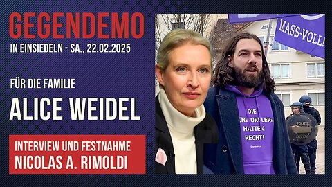 Skandal in Einsiedeln: Linksextreme ziehen mit Hass-Demo gegen Alice Weidel und ihre Familie los!